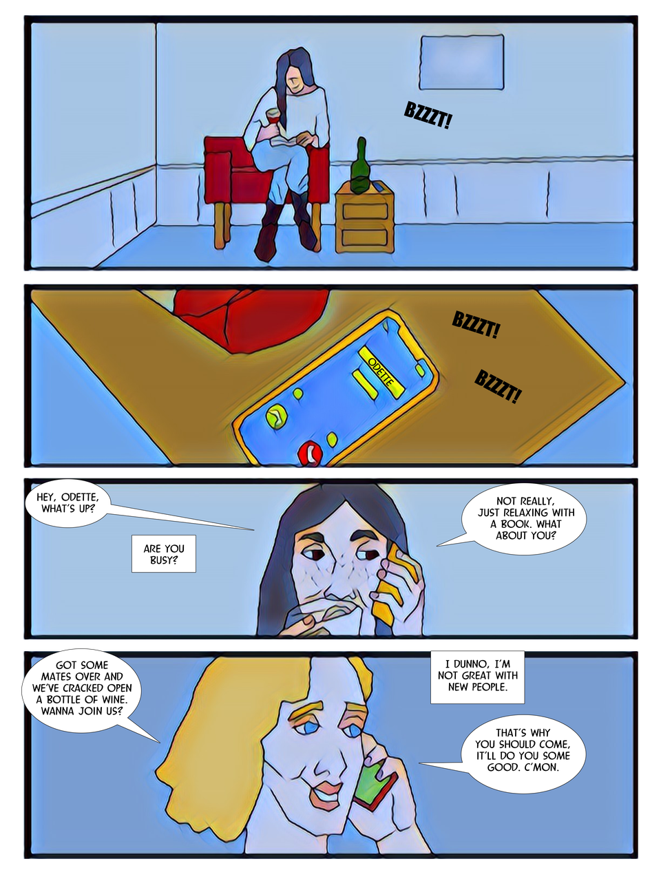 Game Night Page One