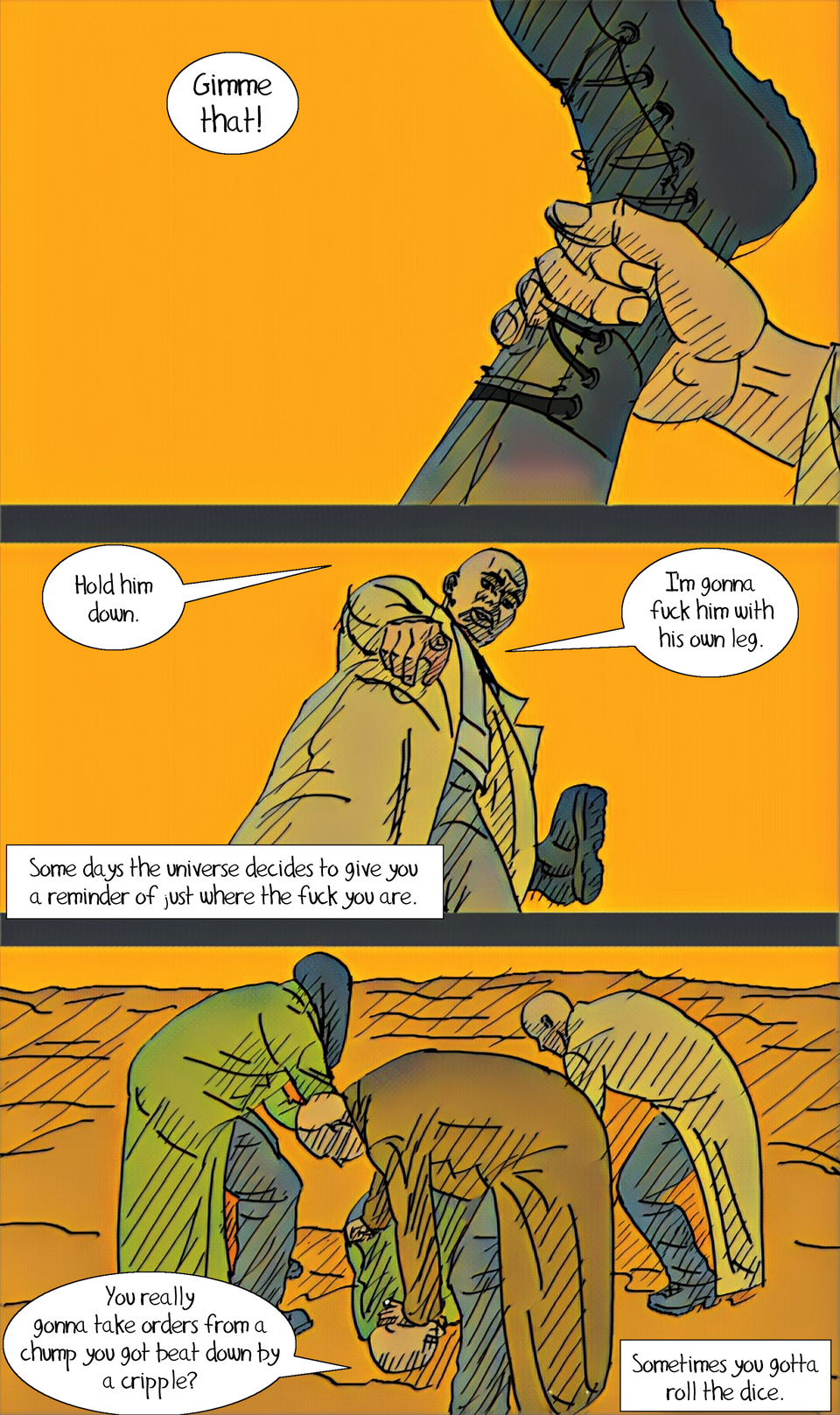 My Iron Legs Page Five