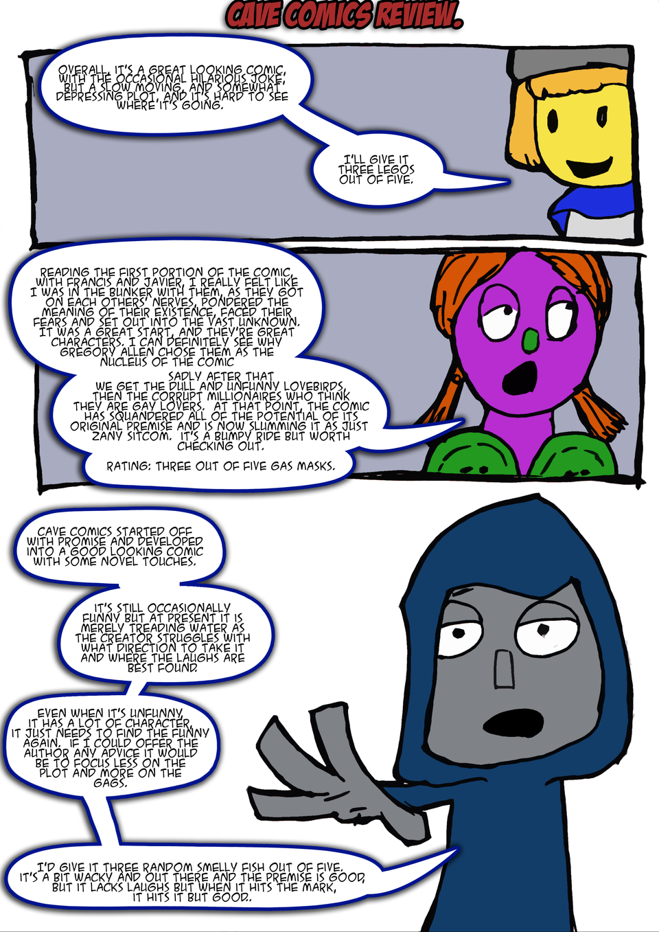 Cave comics review 2/2