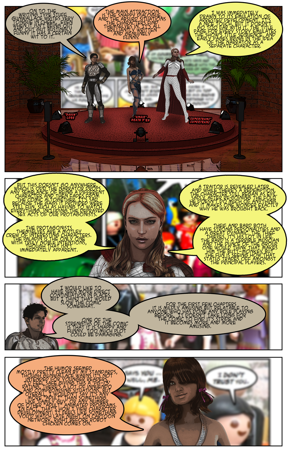 Character development review 2/3