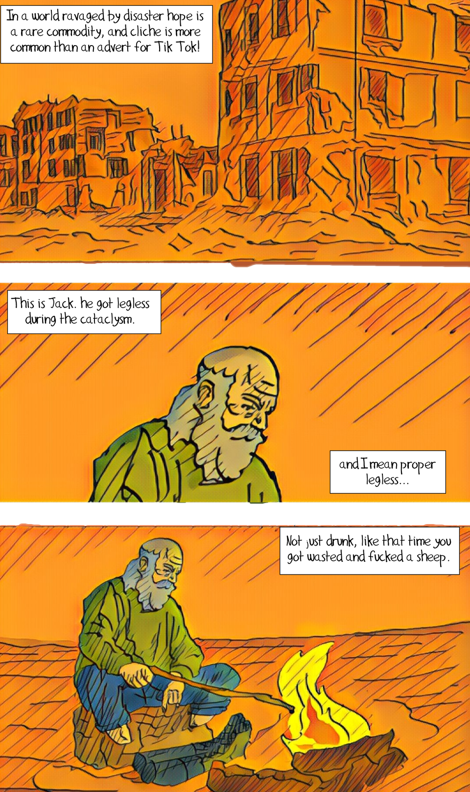 My Iron Legs Page One