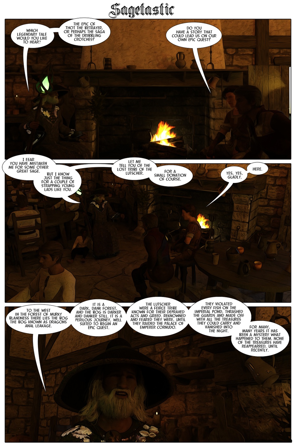 The Amorous Ogre: Sagetastic