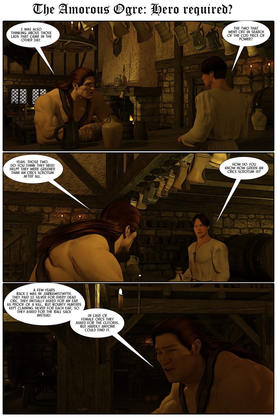 The Amorous Ogre: Hero Required?