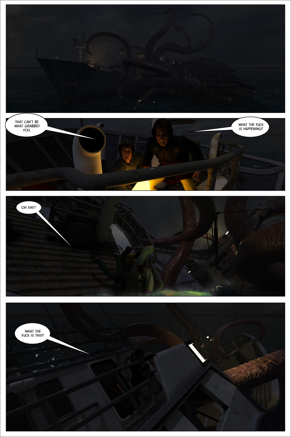 Malefic Tales: Eye of the storm Page Sixteen