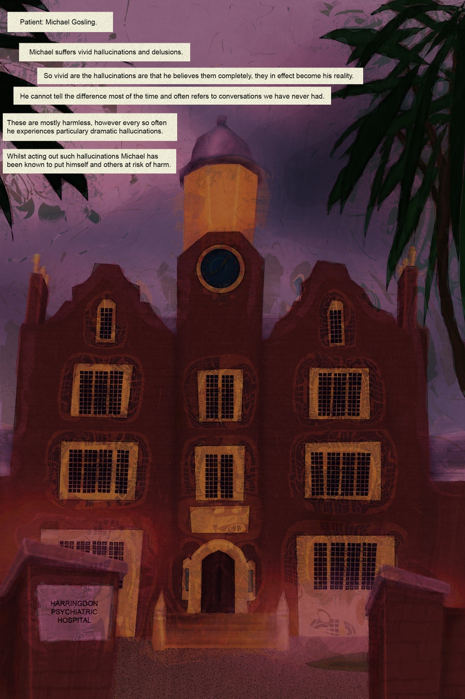 Malefic Tales: It was the eyes that did it Page One