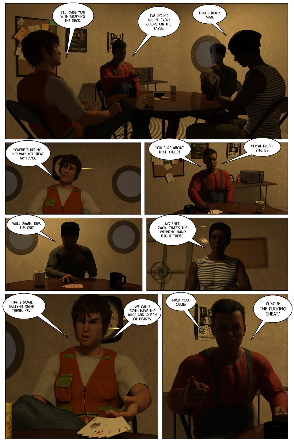 Malefic Tales: Eye of the storm Page Four