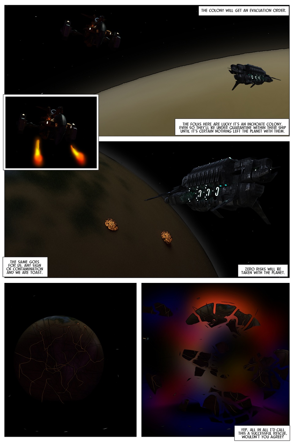 Rescueship-78:The Crater Caper Page Eight