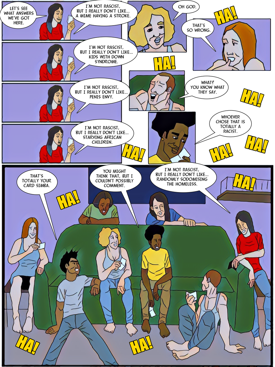 Game Night Page Five