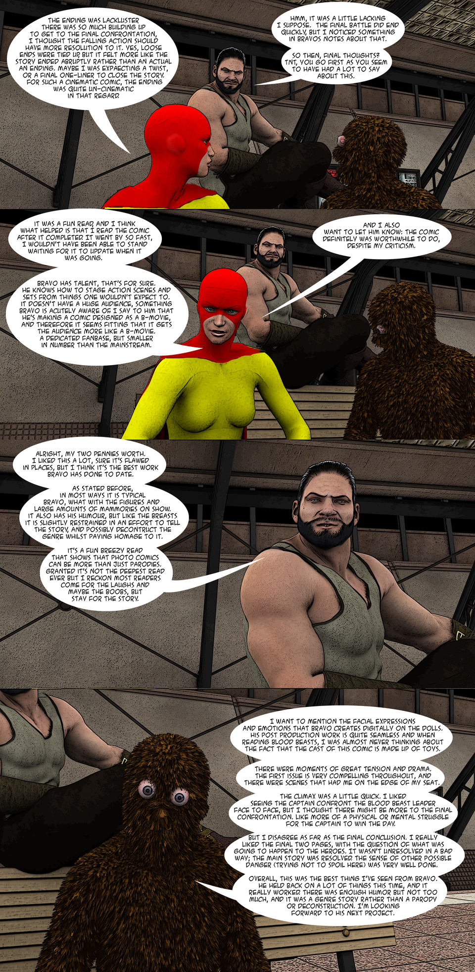 Interstellar bloodbeasts review page four