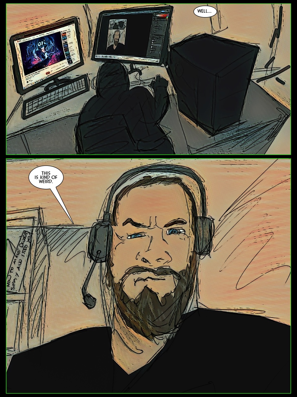 Well that was weird Page Two