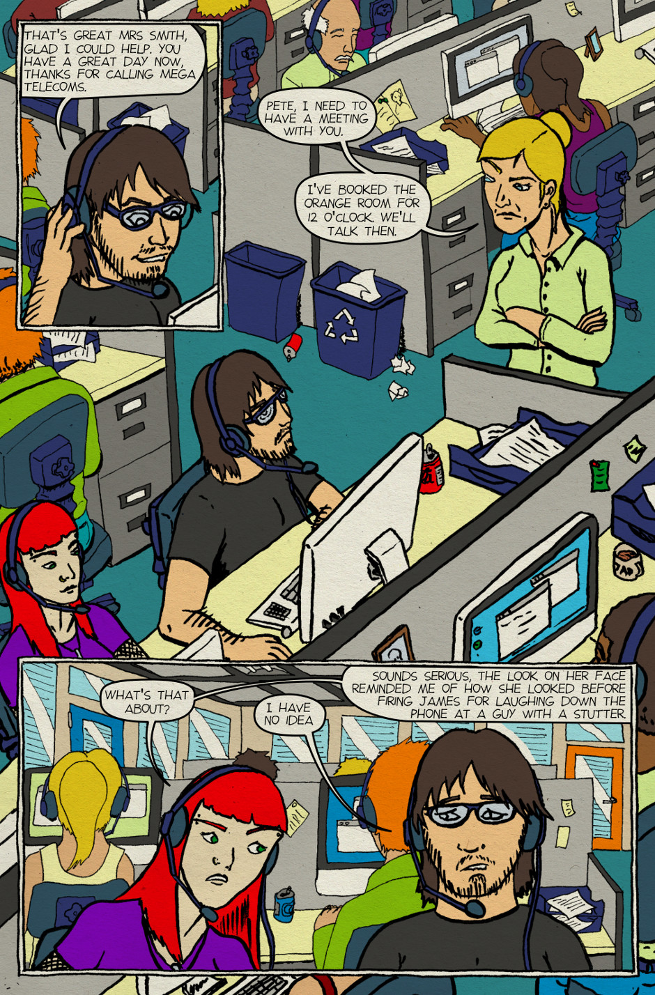 Keyboard warrior Page Three