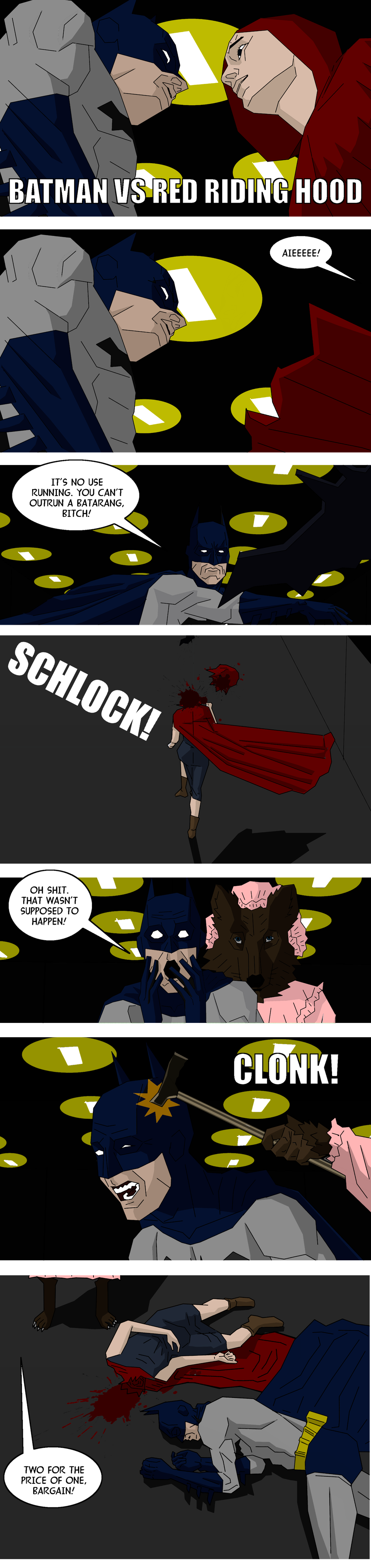 Batman Vs Red Hood