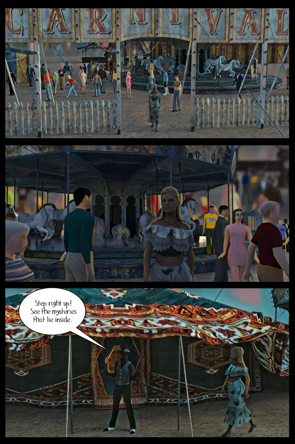 Chaos Room Page One
