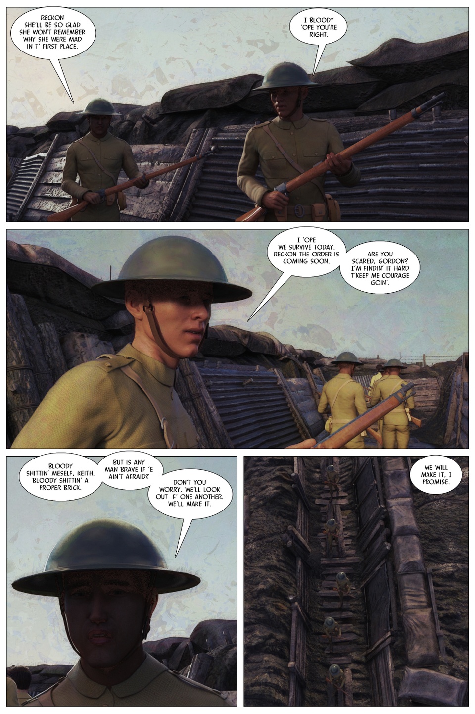 Haunted Memories Page Three