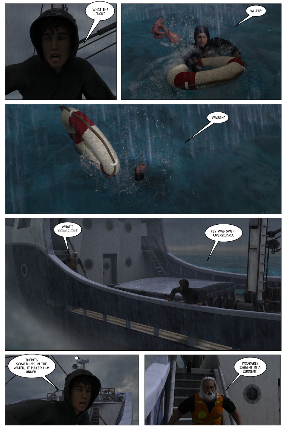 Malefic Tales: Eye of the storm Page Nine
