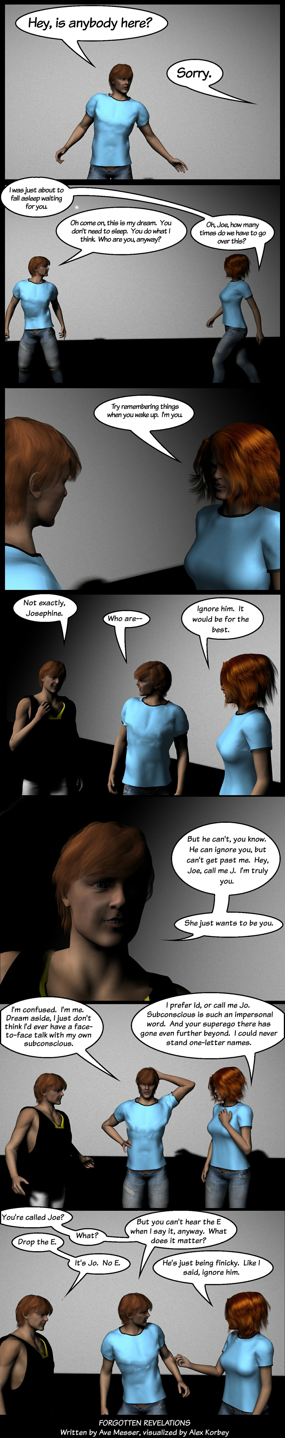 Forgotten revelations: page one