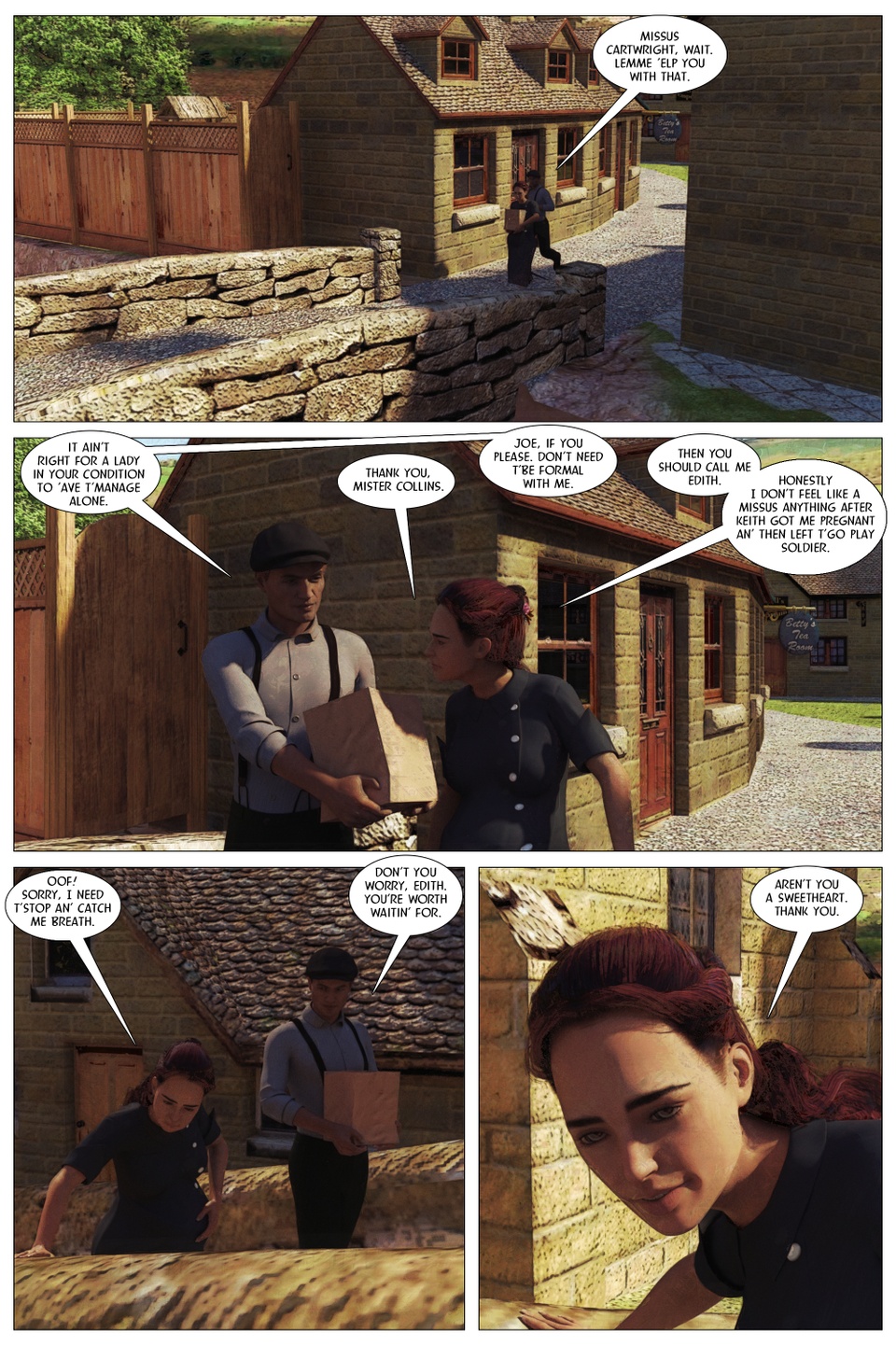 Haunted Memories Page Five