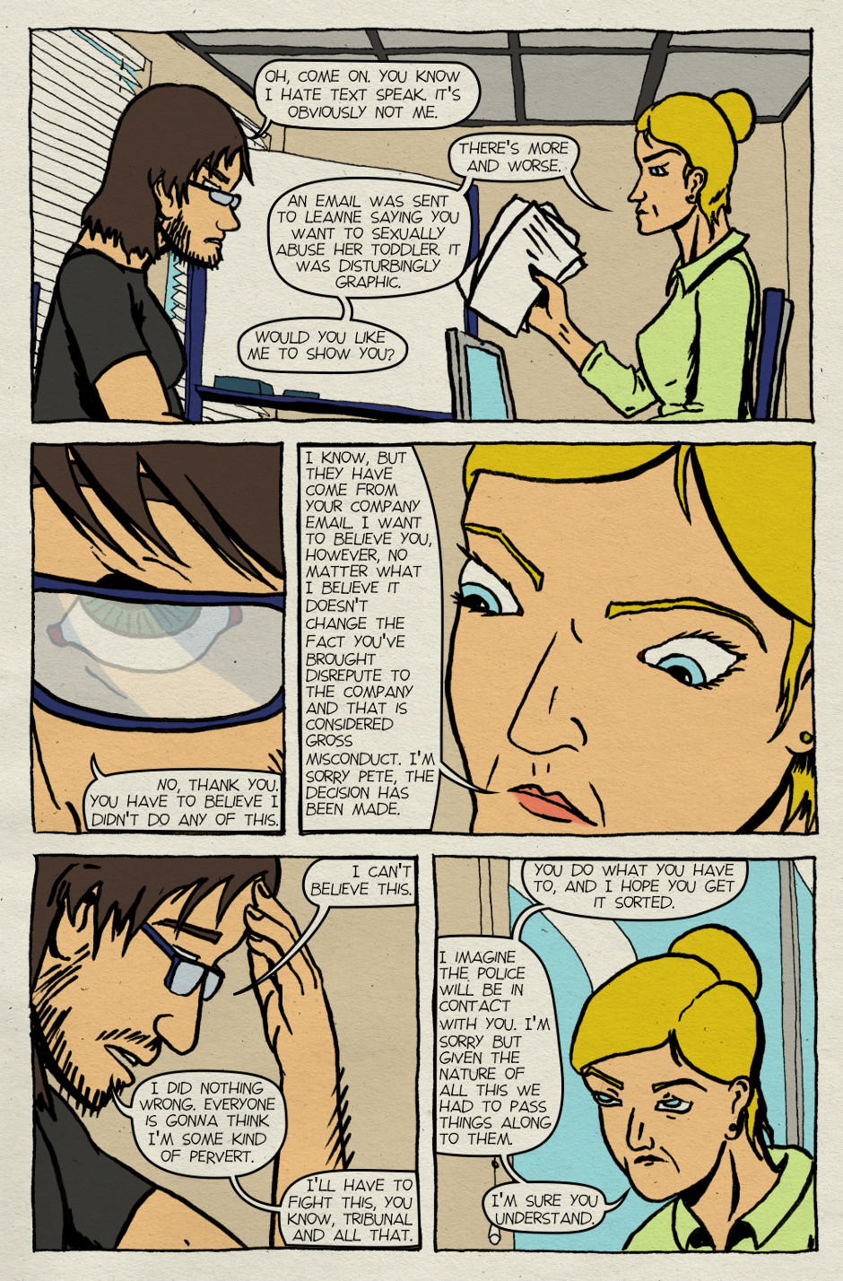 Keyboard warrior Page Seven
