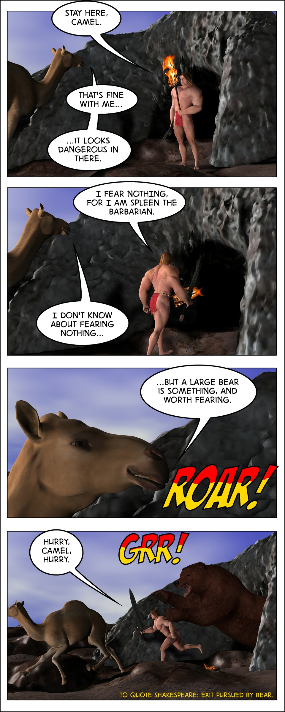 Spleen in Spelunking.