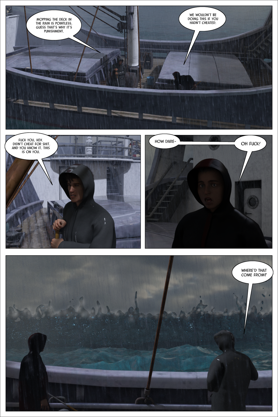 Malefic Tales: Eye of the storm Page Six