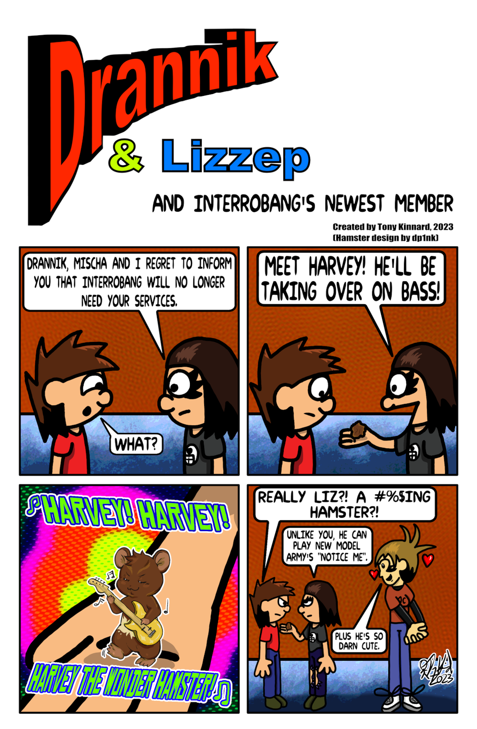 Drannik & Lizzep: Interrobangs newest member