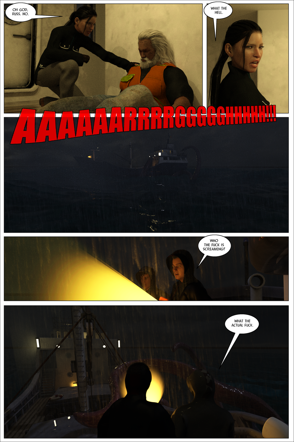 Malefic Tales: Eye of the storm Page Fifteen