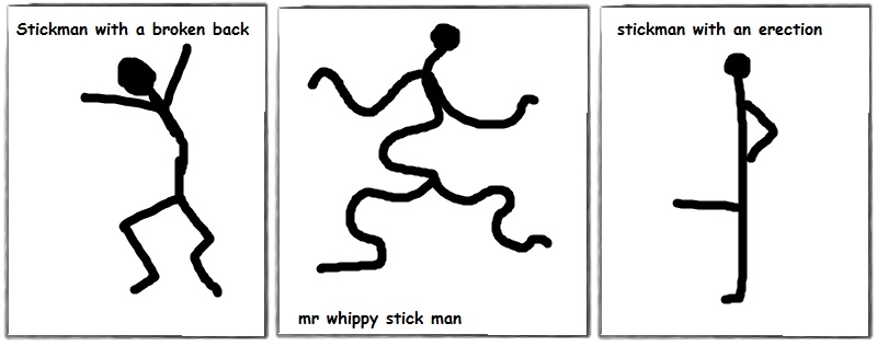 Why stickmen, why?