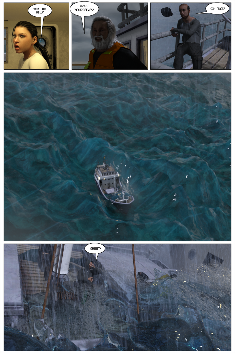 Malefic Tales: Eye of the storm Page Seven