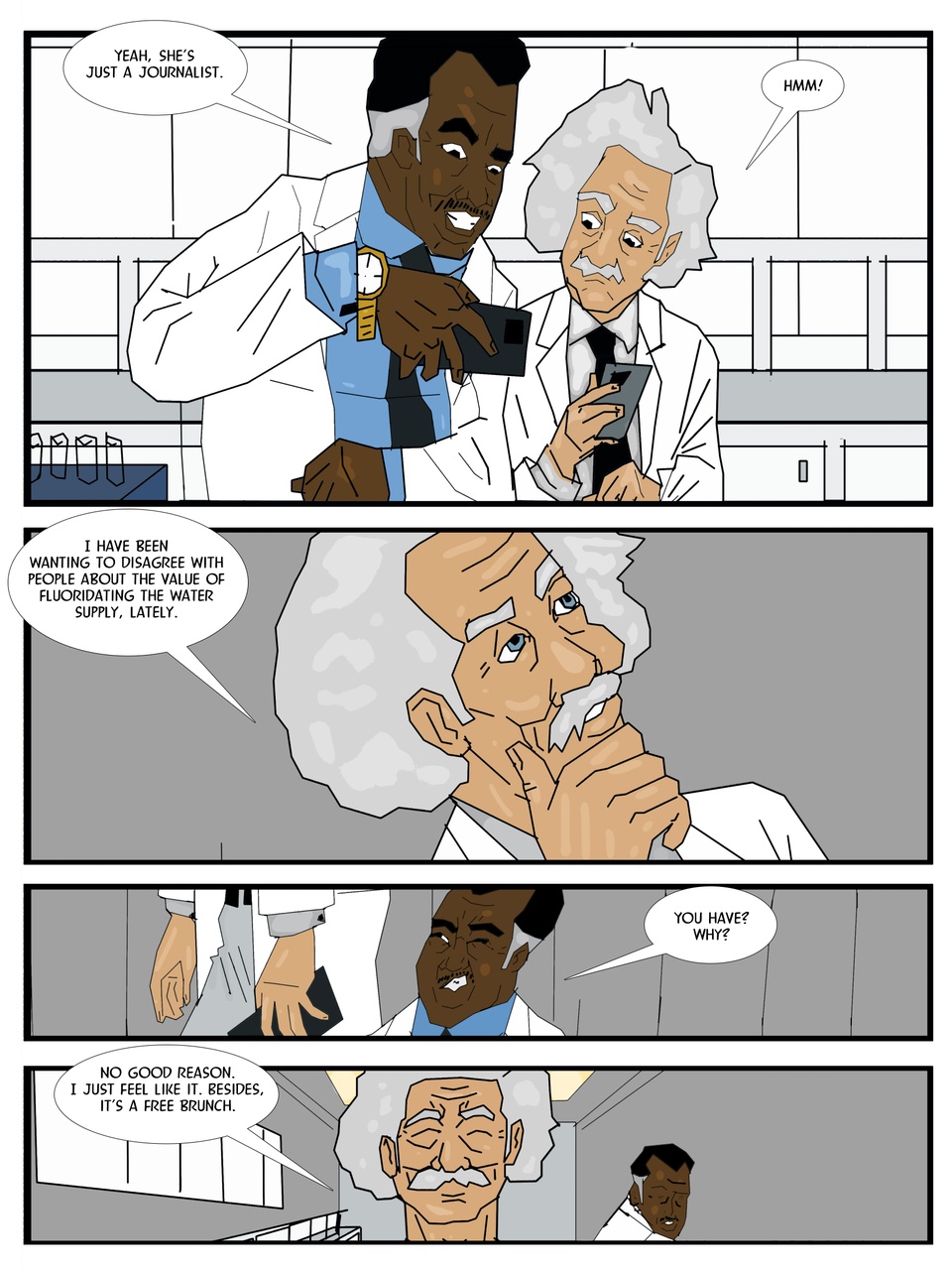 DESPERATLEY SEEKING DISSENT Page Three