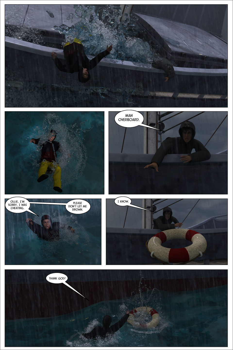 Malefic Tales: Eye of the storm Page Eight