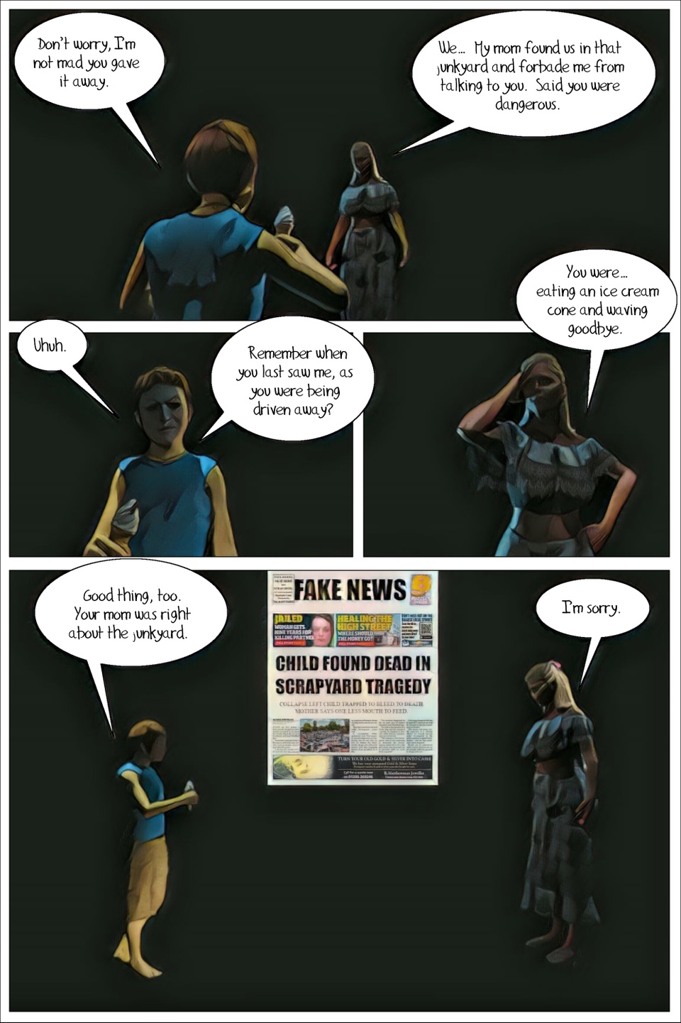 Chaos Room Page Five