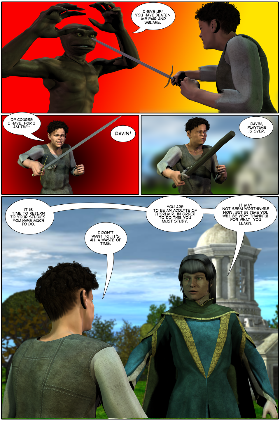 Acolytely page one