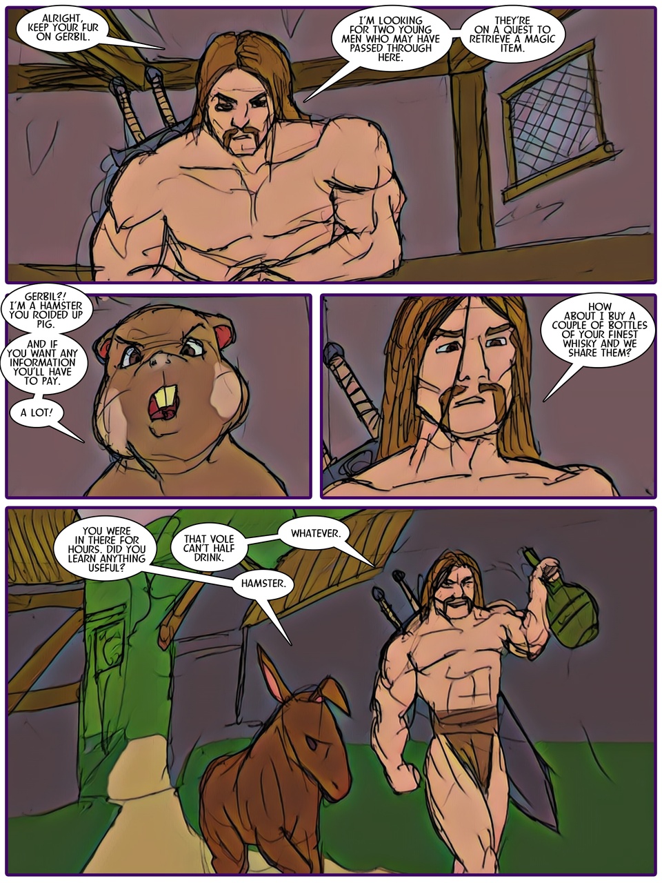 Spleen epic quest Page Nine