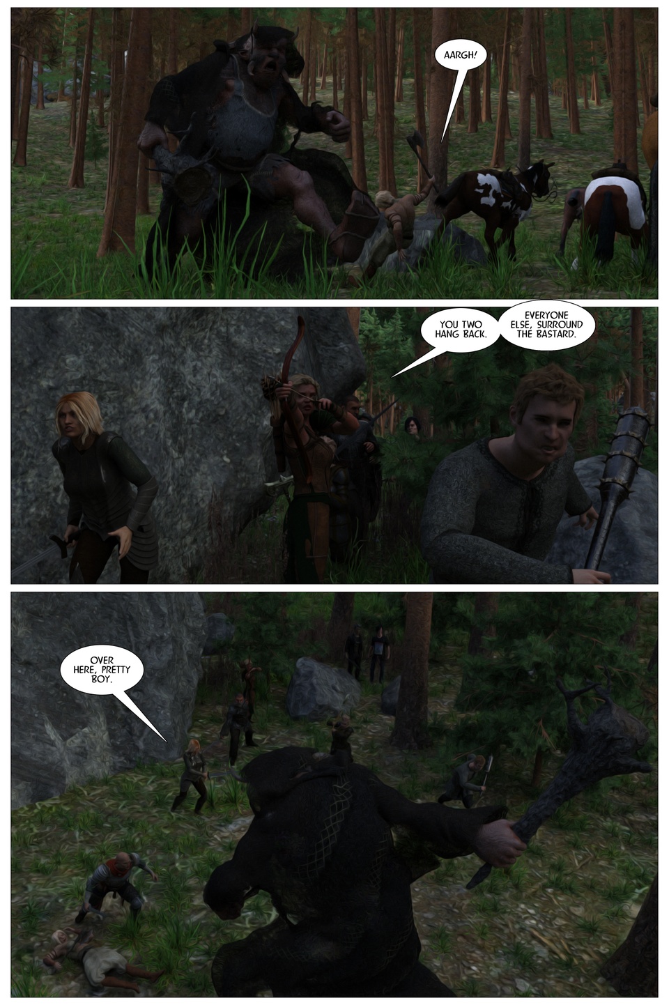 Hunting Party Page Nine