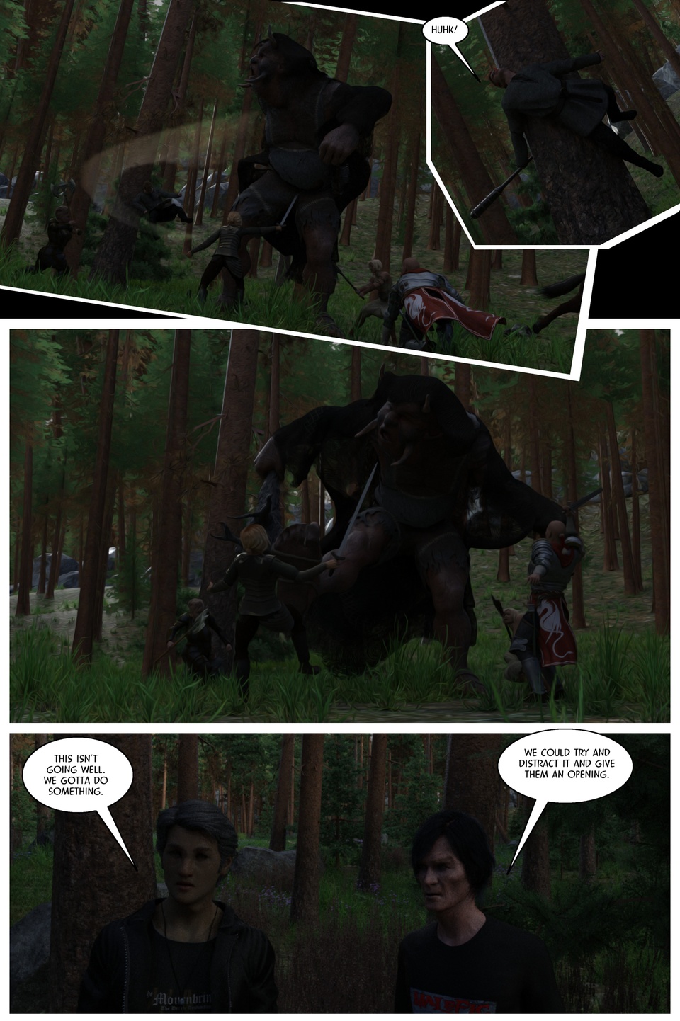 Hunting Party Page Thirteen