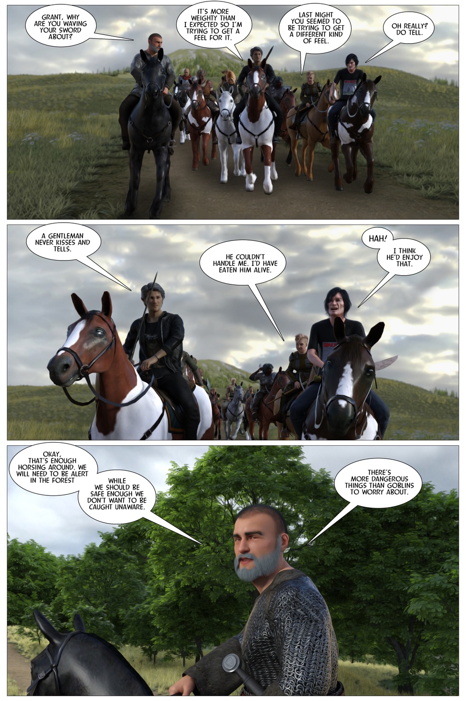 Hunting Party Page One