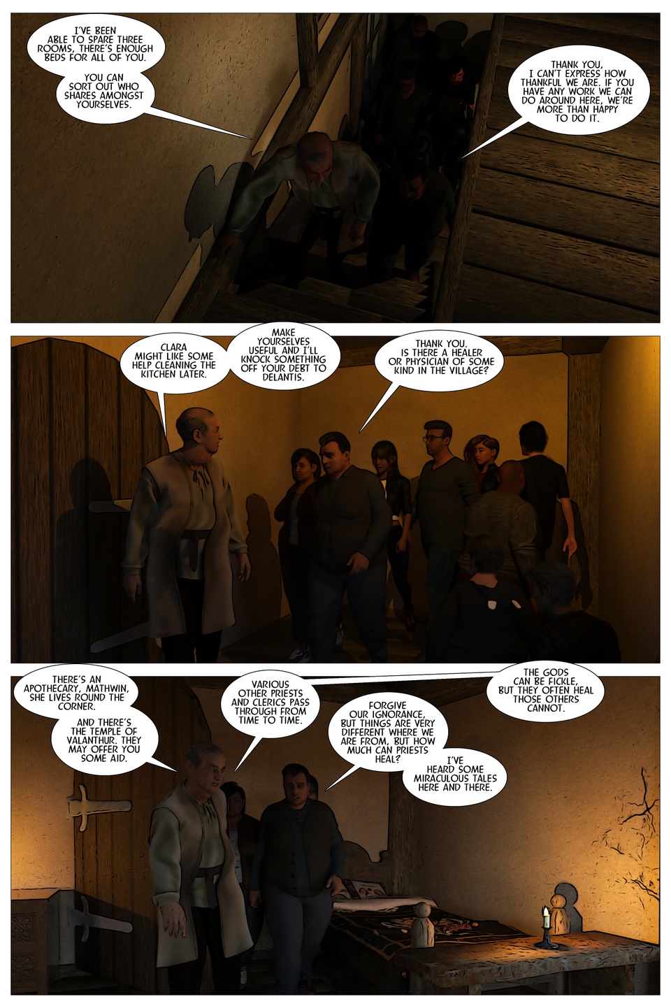 Between the cracks Page Fourteen