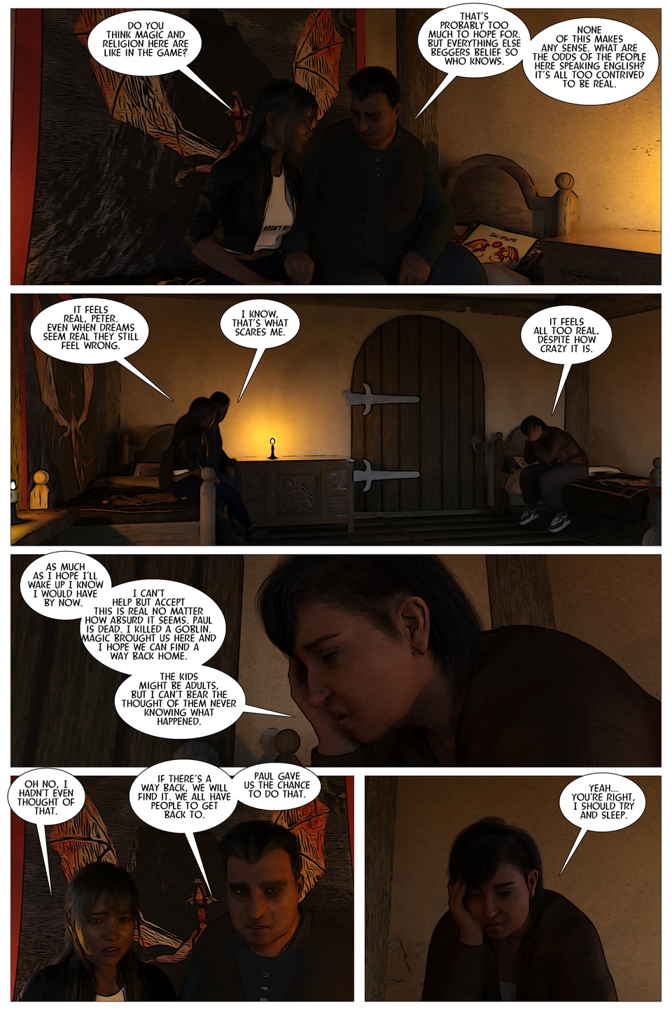 Between the cracks Page Fifteen
