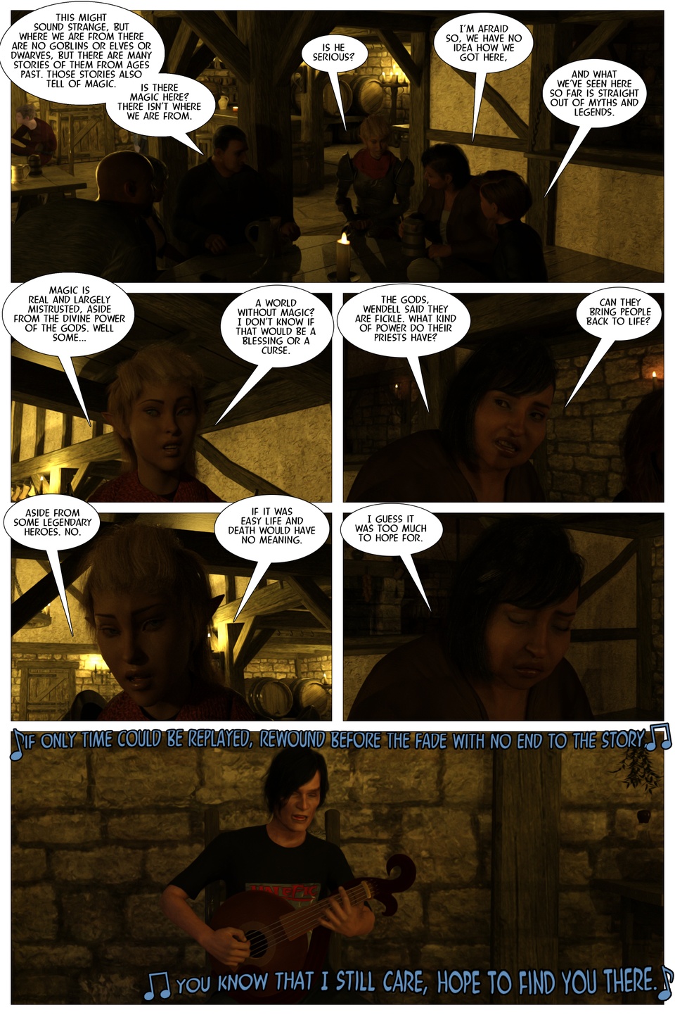 Between the cracks Page Twenty-Three