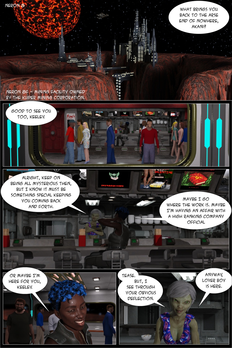 Drudgery Page Three