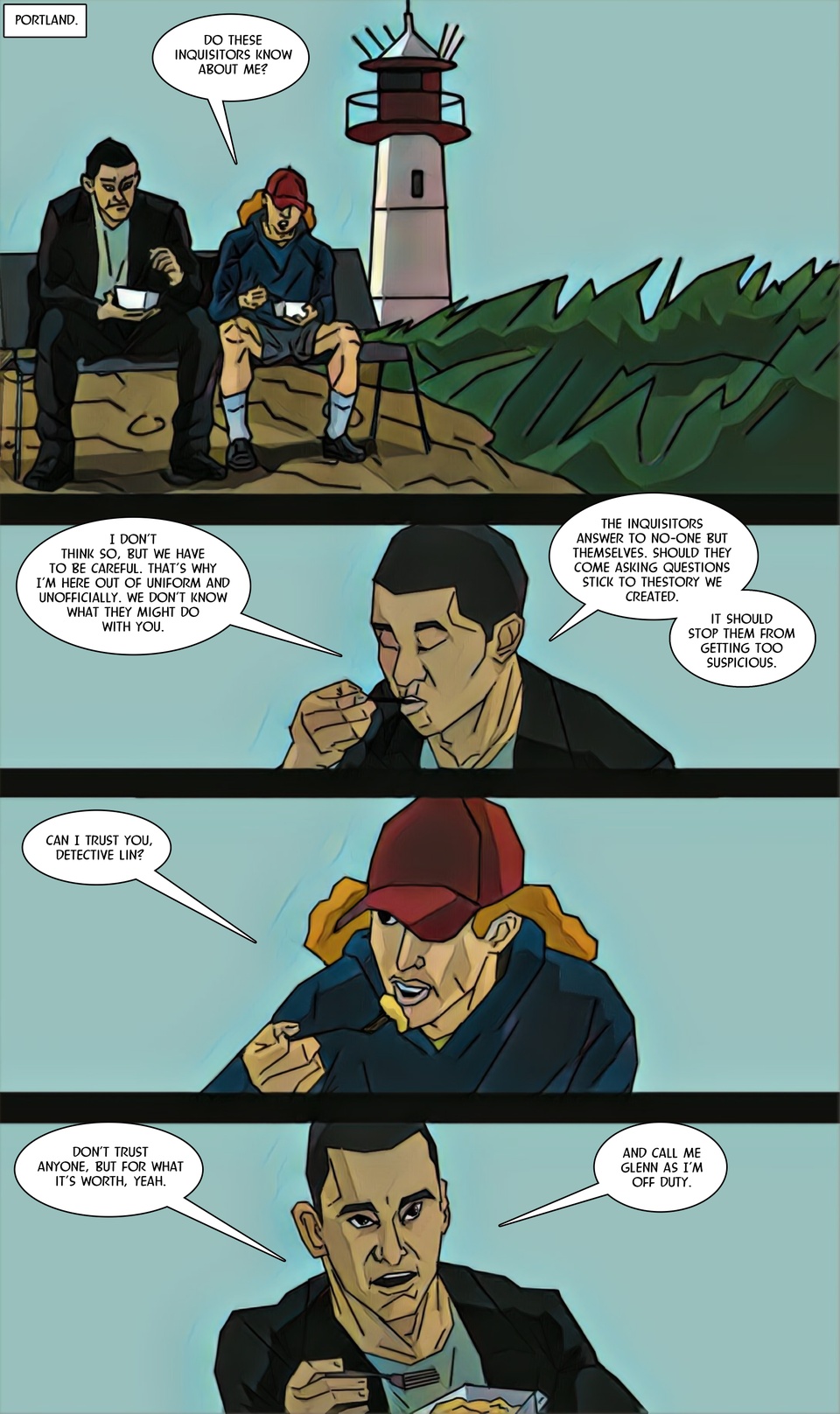The Fall of Identity Page Six