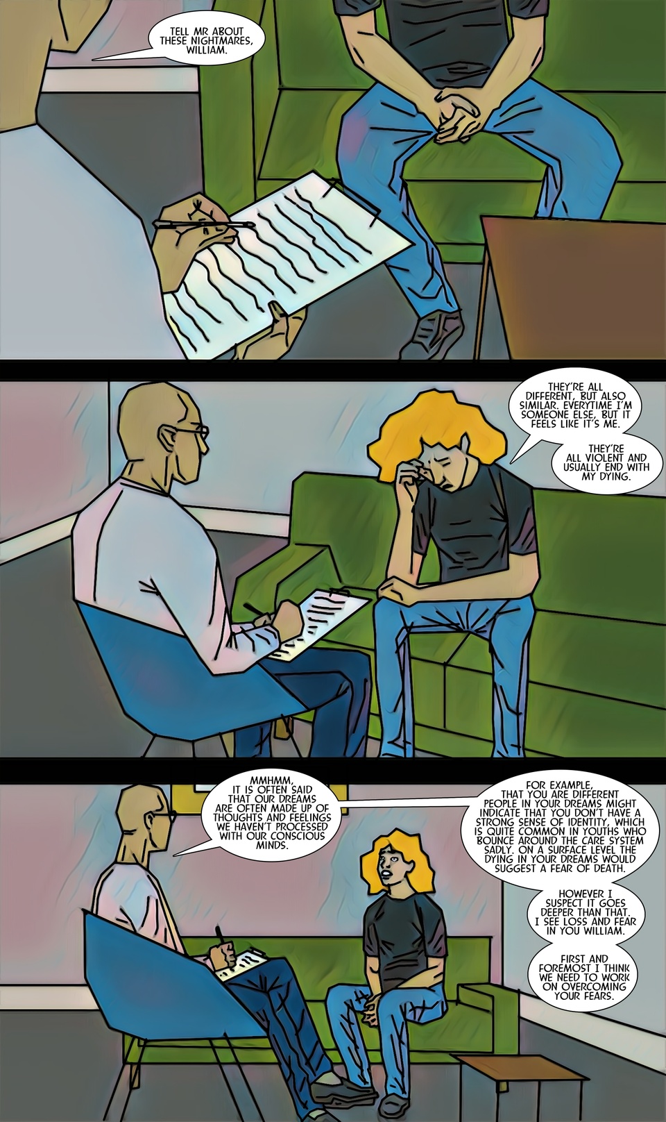 The Dream Dysfunction Page Seventeen