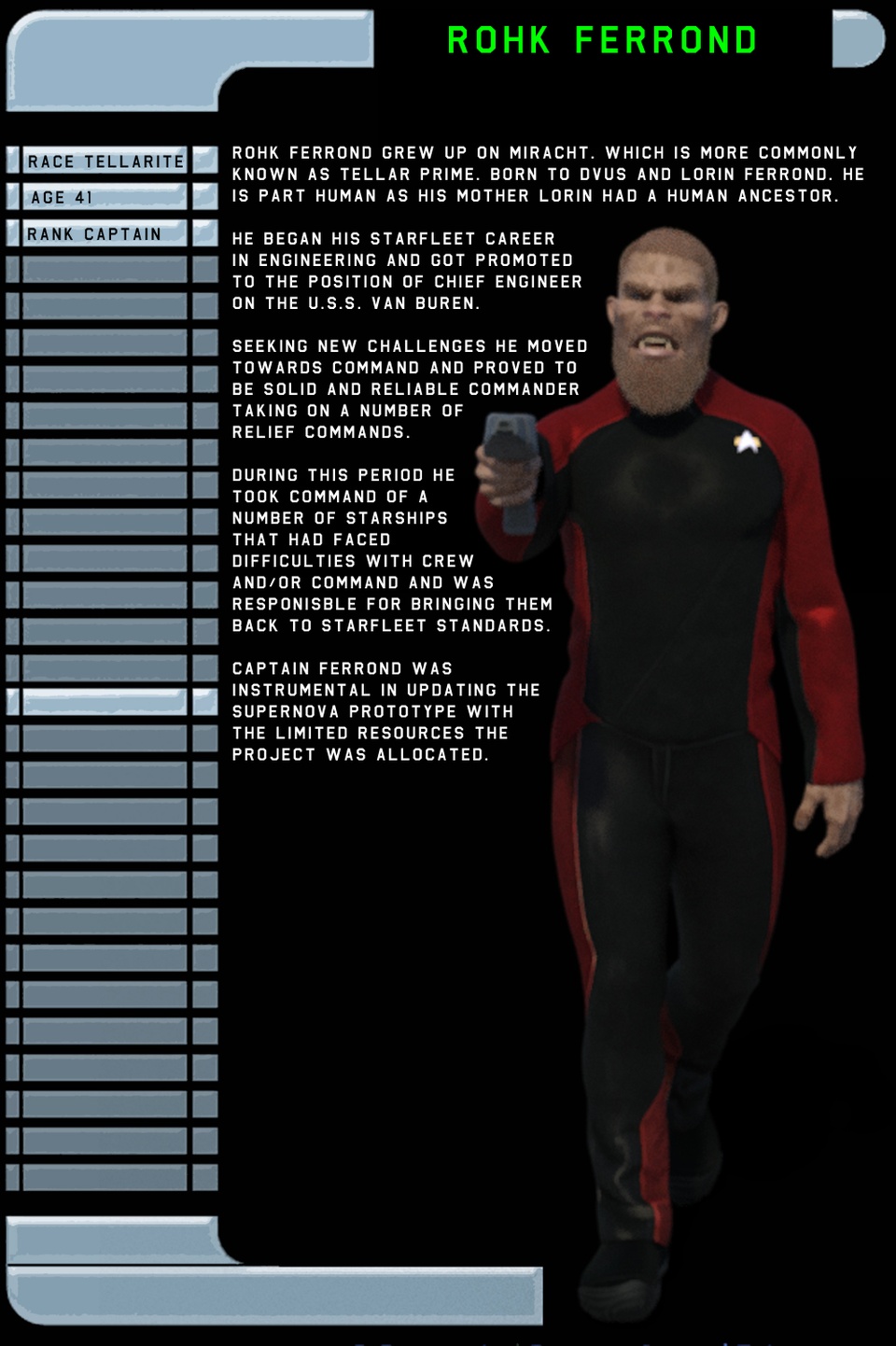 Captain Ferrond profile