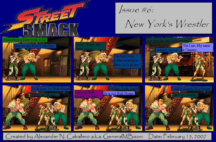 Issue 6: New York's Wrestler