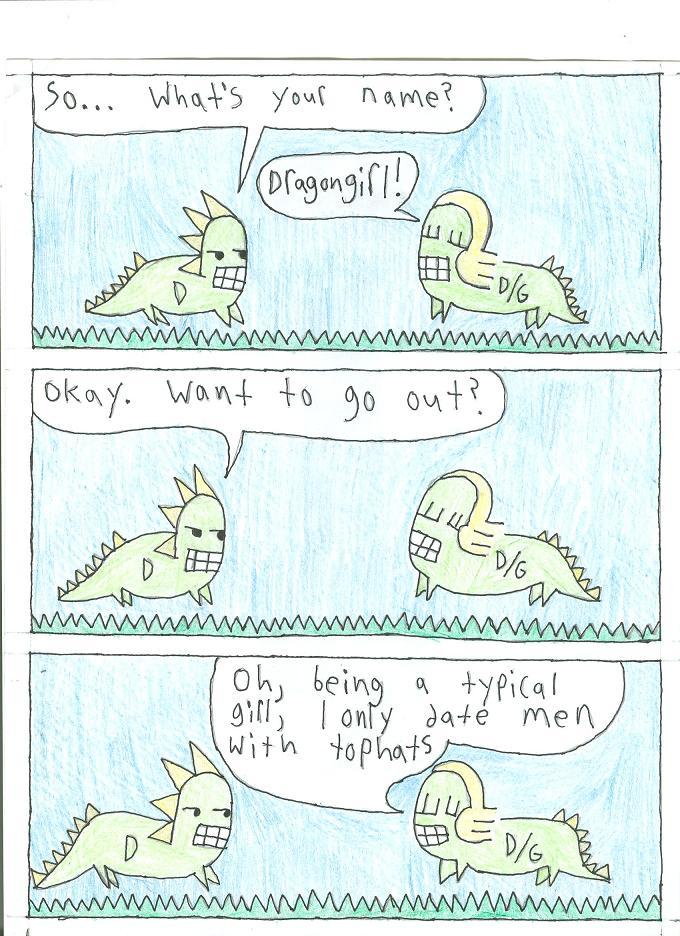 A Dastardly Plan: Page 5: Typical Girls