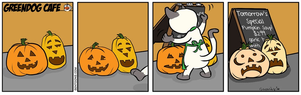 Scared Pumpkins