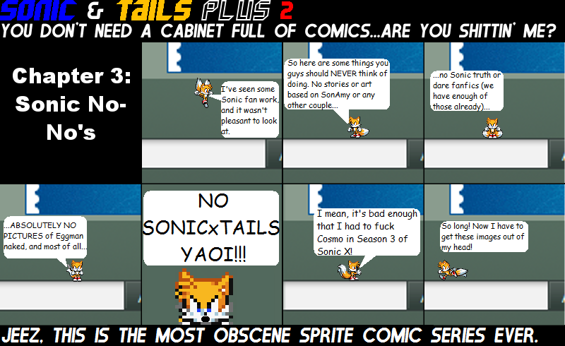 Tails' Guide to Teh Interwebz Part 3: Sonic No-no's