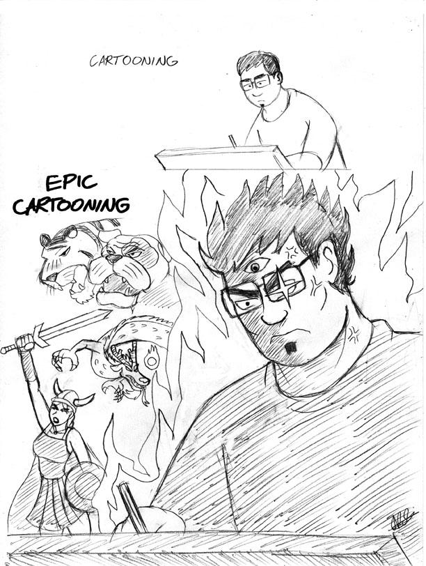 epic cartooning