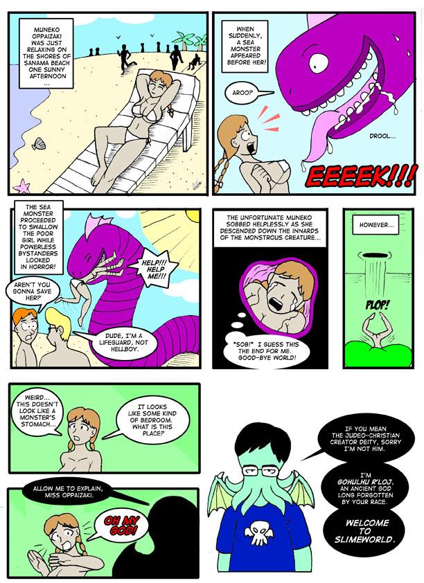 Slimies Episode 1 page 1