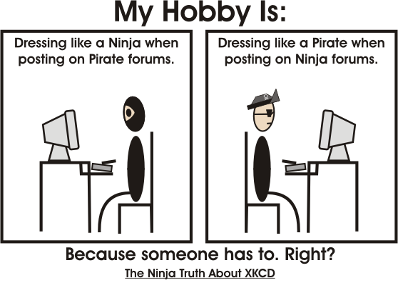 The Ninja Truth About XKCD